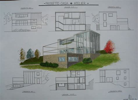 Tavola Progettuale Schizzi D Architettura Architettura Architetti