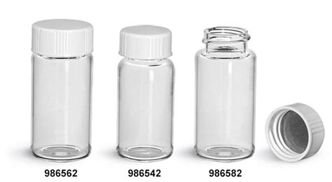 Sks Science Products Glass Lab Vials Clear Glass Scintillation Vials