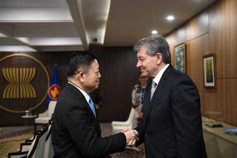 Asean On Twitter Secretary General Of Asean Dr Kao Kim Hourn Received