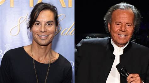 Julio Iglesias Jr recordó a su papá con foto de su infancia