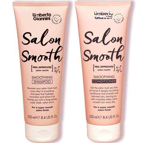 Umberto Giannini Salon Smooth Shampoo And Conditioner Duo Lookfantastic