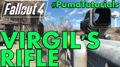 Fallout 4 Unique Weapons Guide How To Get Virgil S Rifle Institute Laser Rifle Pumatutorials