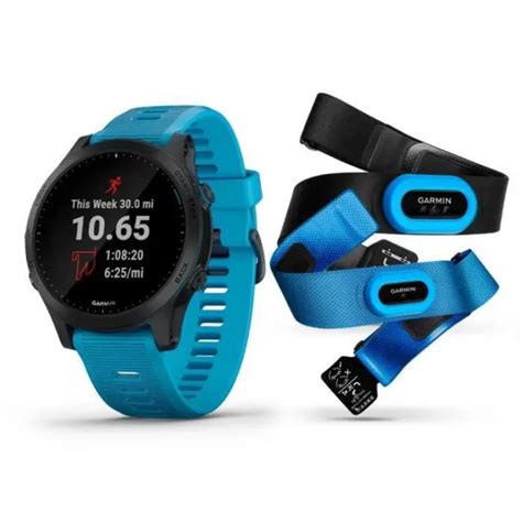 GARMIN FORERUNNER 945 TRI Bundle HRM GPS Multisport Watch Blue EUR 539