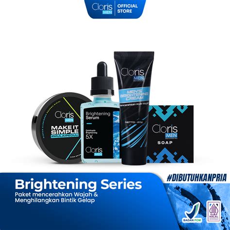 Jual Clorismen Brightening Series Paket Skincare Mencerahkan Wajah