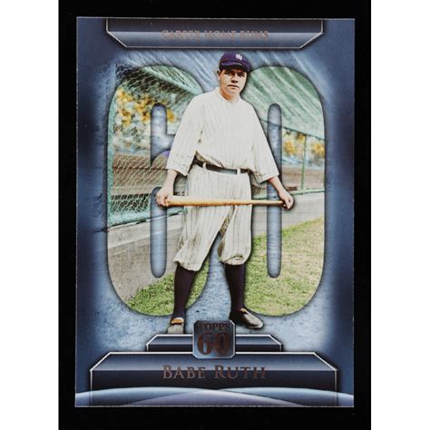 Babe Ruth Topps Pristine Auction