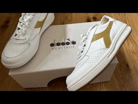 Diadora Borg Elite Made In Italy GOLD YouTube