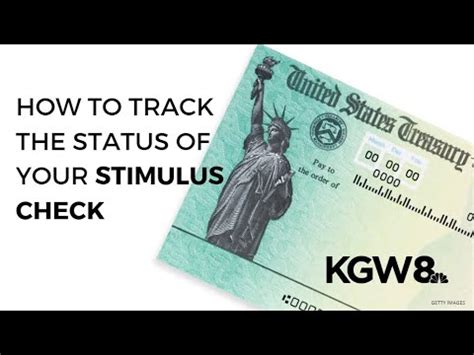 How To Track The Status Of Your Stimulus Check Youtube