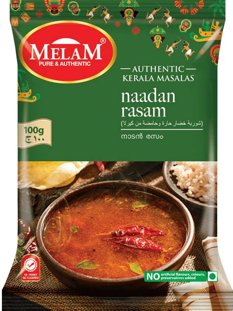 Melam Rasam Powder Packaging Size 100 G Packaging Type Packets At