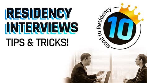 How To Ace Your Residency Interview Including Virtual Youtube