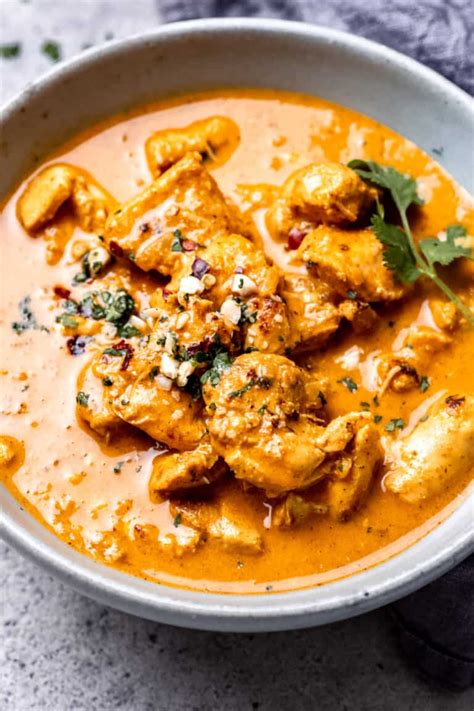 The Best Slow Cooker Chicken Korma Savvy Bites