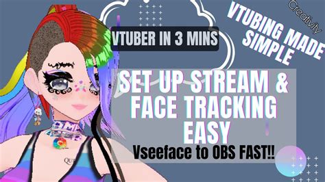 Fast Easy Vtuber Setup Vseeface Expressions To Obs Vroid