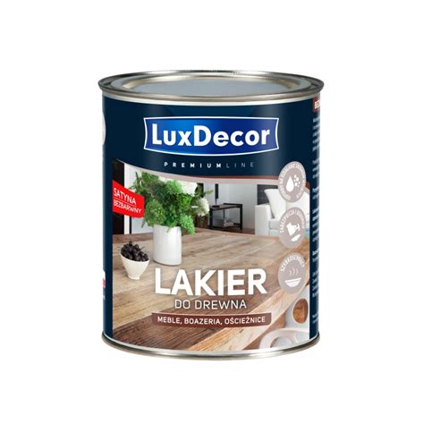 Lakier Do Drewna Luxdecor Satyna 0 75 L Sklepdecor