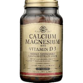 Solgar Calcium Magnesium With Vitamin D3 150 Tablets