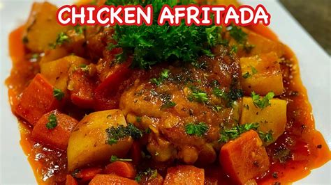 How To Cook Chicken Afritada New Way Filipino Style Chicken