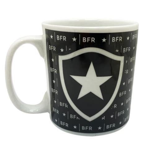 Caneca Do Botafogo De Porcelana Oficial 320ml Shopee Brasil