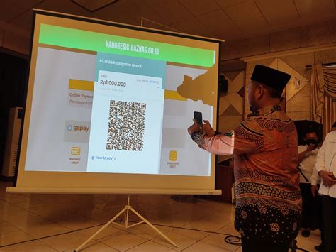 Baznas Gresik Luncurkan Kantor Digital Bayar Zakat Kini Cukup Pakai