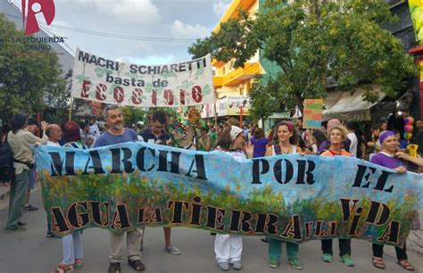 12va Marcha Plurinacional Por El Agua La Tierra Y La Vida En Un