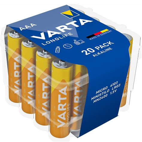 Varta Longlife Aaa Batteri Pack The General Prepper