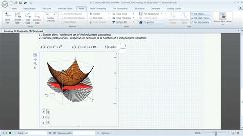 Mathcad 3d Plot