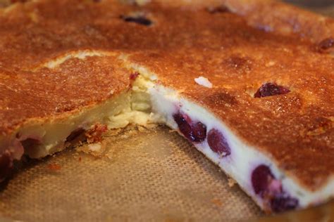 Clafoutis Di Ciliegie Ricetta Originale Francese Farine Speciali