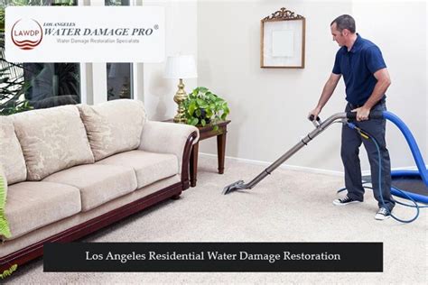 Los Angeles Residential Water Damage Restoration Services Water