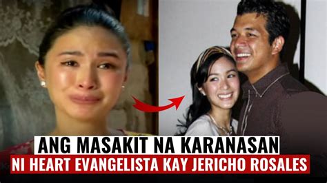 MASAKIT NA SINAPIT NI HEART EVANGELISTA KAY JERICHO YouTube