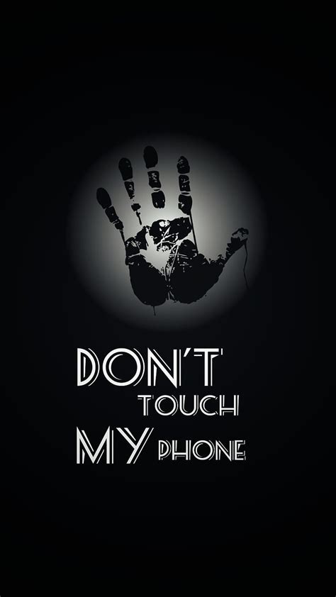 Dont Touch My Phone Calm Clam Keep Lock Screen Today Hd Phone Wallpaper Peakpx