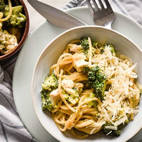 One Pot Creamy Chicken Broccoli Pasta Recipe Cart