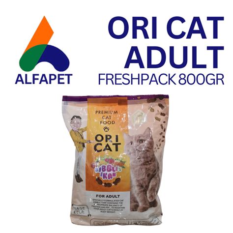 Jual Ori Cat 800gr Makanan Kucing Dewasa Oricat Shopee Indonesia