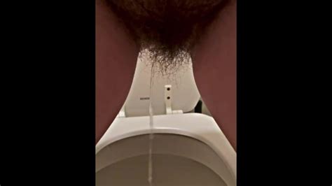 Hairy Pussy Stand Up Pee In Public Restroom Pornhub