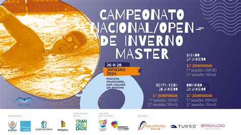 Promo Campeonato Nacional Master De Inverno Open Caldas Da Rainha