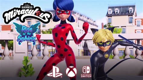 NEW CONSOLE GAME MIRACULOUS RISE OF THE SPHYNX Official