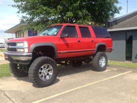 1999 Chevrolet Suburban 10000 100691222 Custom Lifted Truck