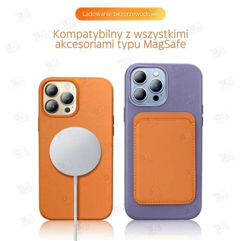 Etui Leather Magsafe IPhone 15 Pro Ieftin Sklep15 Pl Etui I Obudowy