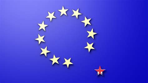 Premium Photo | 3d rendering of abstract european union flag and stars ...