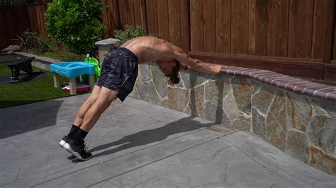 Wall Press Scapular Push Ups Youtube