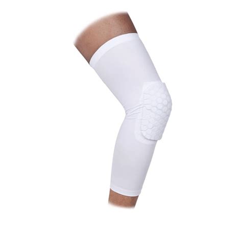 New Hot Honeycomb Knee Pad Crashproof Antislip Basketball Extended Long Knee Leg Protection