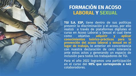 Prevención Del Acoso Laboral Y Sexual Transportadora De Gas Internacional