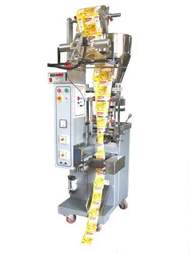 Stainless Steel Centre Seal Fully Automatic Pouch Packing Machine For