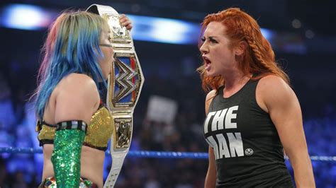 Wwe Smackdown Becky Lynch Wins Title Shot Against Asuka At Royal Rumble Wwe News Sky Sports