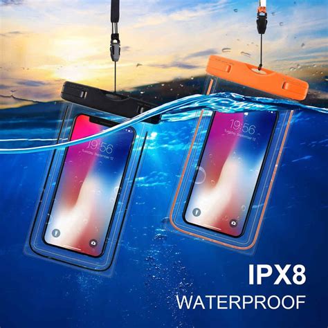 Universal Waterproof Phone Pouch Support All Phones Up To Inch