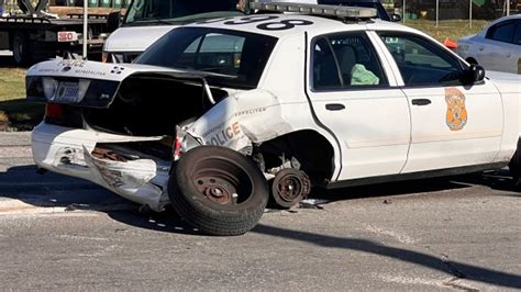 Impd Officer Struck In Car Accident Wttv Cbs4indy