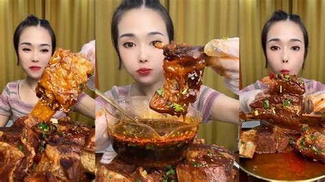 Asmr Eating Spicy Food Challenge Mukbang，steak Youtube