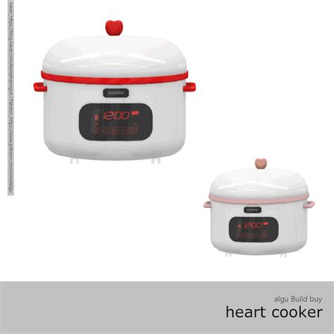 Algu Heart Cooker Algu Sims On Tumblr