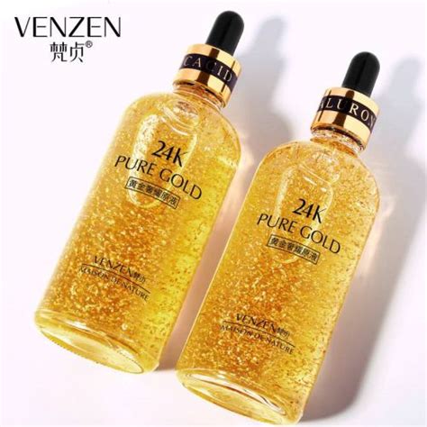Сыворотка для лица с гиалуроновой кислотой и золотом 24K VEZE 24k Pure ...