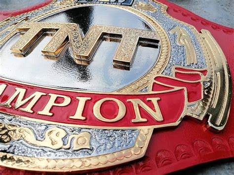 All Elite Wrestling AEW TNT Bling V2 Championship Belts By Dan