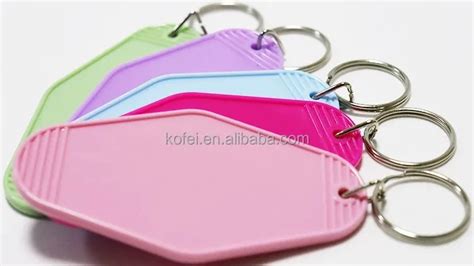 Kofei Custom Motel Key Tag Vintage Hotel Keychain Retro Style Hotel Key