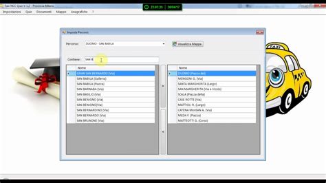 Taxi NCC Quiz Percorsi Inserimento Modifica Eliminazione YouTube