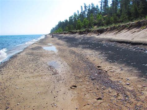 The Agatelady Adventures And Events Black Sand On A Lake Superior