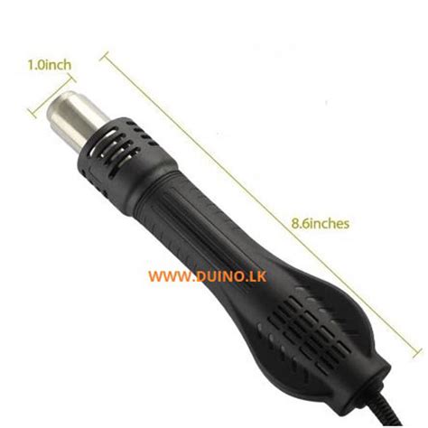 Hot Air Desoldering Gun FOR 858 8586B 858D 878 Rework Soldering Station DC24V Fan Duinolk